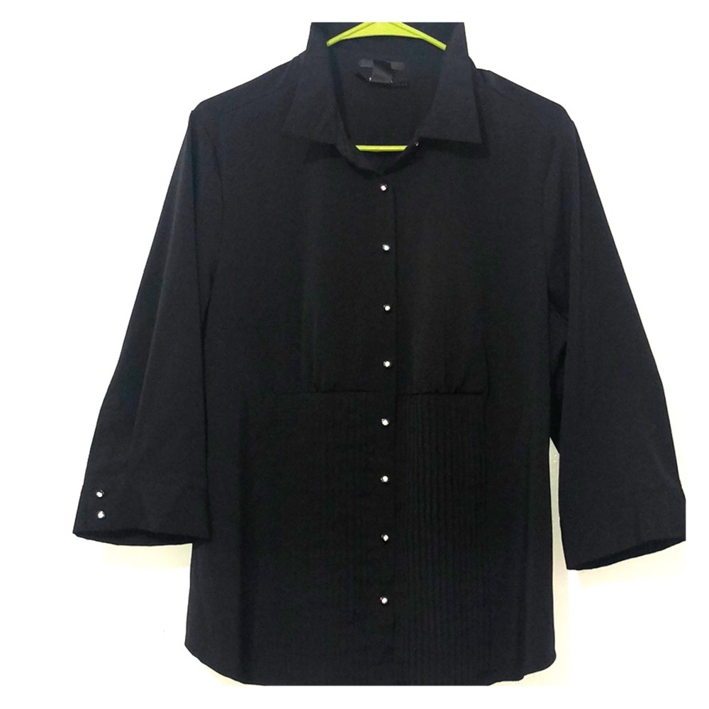 STYLE & CO black dressing shirt